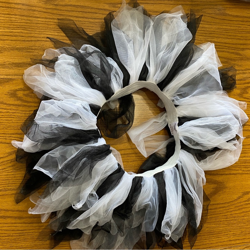 Spirit black and white tutu, one size